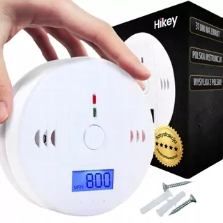 OXID UHOĽNOVÝ LCD KÓD A SNÍMAČ DYMU, CERTIFIKOVANÝ + 2× skrutka BOSTON PS-11N pre montáž snímačov humbucker